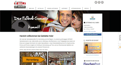 Desktop Screenshot of getraenke-holz.de